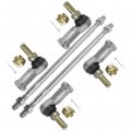 Caltric Tie Rods With End Compatible Honda Foreman Rubicon 500 Trx500fm5 4x4 2015-2019