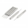 Uxcell 0 5mm Tip 8 Cutting Depth Straight Shank Carbide Micro Drill Bits Tool 6 Pcs