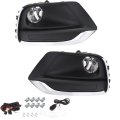 1 Pair Of Clear Lens Fog Lights Assembly With Bulbs Wiring Switch Kit Replacement For Trax 2017-2018 
