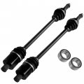 Rear Left And Right Cv Joint Axle With Bearing For Polaris Rzr Xp 900 2011 2012 2013 30 In Length 26 28 Tooth Splines