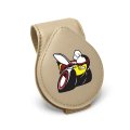 Dodge Scat Pack Beige Leather Magnetic Sunglass Holder Car Sun Visor Mount Clip Official Licensed 2 5 In X 3 38 Accessory 