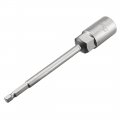 Uxcell 1 4 Quick-change Hex Shank 17mm Nut Setter Driver Drill Bit 150mm Length Metric No-magnetic