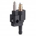 Boat Motor Fuel Connector Pipe Joint 1 4 Inch Tank Male Fit For Yamaha Outboard Black