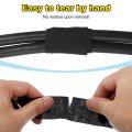 Wire Harness Tape 1 5 In X 32 81 Ft Self-adhesive Cloth Electrical Auto Cable Fixed High Temp Noise Dampening Heat Proof