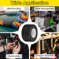 Wire Harness Tape 1 5 In X 32 81 Ft Self-adhesive Cloth Electrical Auto Cable Fixed High Temp Noise Dampening Heat Proof