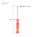 Uxcell Mini Phillips Screwdriver 2 5mm Cross Head 65mm Length For Small Appliances Repair 10 Pcs
