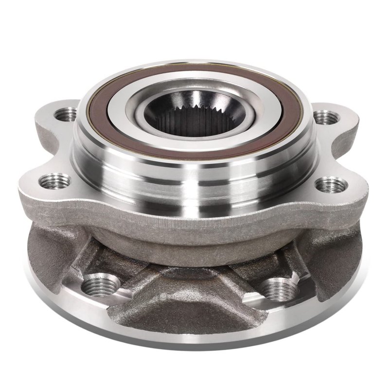 Front Wheel Bearing Hub Assembly Oem-wha-0023 For 2004-2006 Vw Phaeton Fits Left And Right Steel Construction Replacement Part