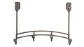 Richelieu Hardware Rh1382204borb Contemporary Over The Door Hook Rack 13-3 8 In 338 Mm Brushed Oil-rubbed Bronze 