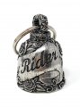 Bravo Bells Lady Rider Biker Bell Accessory Or Key Chain For Good Luck On The Road 