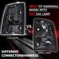 G-plus Pair Led Tail Light Compatible With Dodge Ram 1500 2013-2018 Dodge 2500 3500 2014-2018 68093078ac 68093079ac Ch2800203c