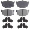 Raybestos Sgd323ac Service Grade Ceramic Disc Brake Pad Set 