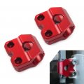 Fsfy Rear Brake Hose Clamp Holder Line Snap Waterproof Red Cnc For Honda Xr400 Crm250ar Crf450r Cr80r Crf250f