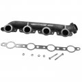 A-premium Left Right Exhaust Manifold With Gasket Compatible Ford F-250 Super Duty F-350 1999-2003 E-350 Econoline E-450 E-550