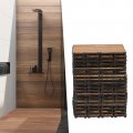 Interlocking Deck Tiles 36 Pack Hardwood Patio Wood 12 A Outdoor Waterproof 