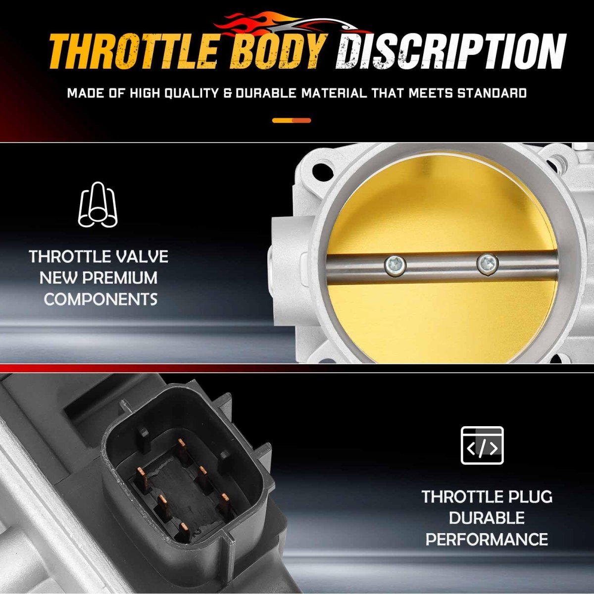 Electronic Throttle Body Fit For16119-8j100 S20057 Tb1001 Tbn017 Murano Fx35 350z 03-08 G35 03-07 I35 02-04 M35 06-08 Altima