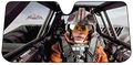 Plasticolor 003702r01 Star Wars Snow Speeder Accordion Bubble Sunshade 