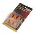 Glixal Atks-04021 18x14mm High Performance Racing Variator Roller Weights Set 152qmi 157qmj Gy6 125cc 150cc Scooter Moped Atv 