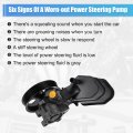 Uxcell Power Steering Pump Assembly For Dodge Durango 2004-2007 Ram 1500 2500 3500 2002-2007 Assist Replace No 5073241aa