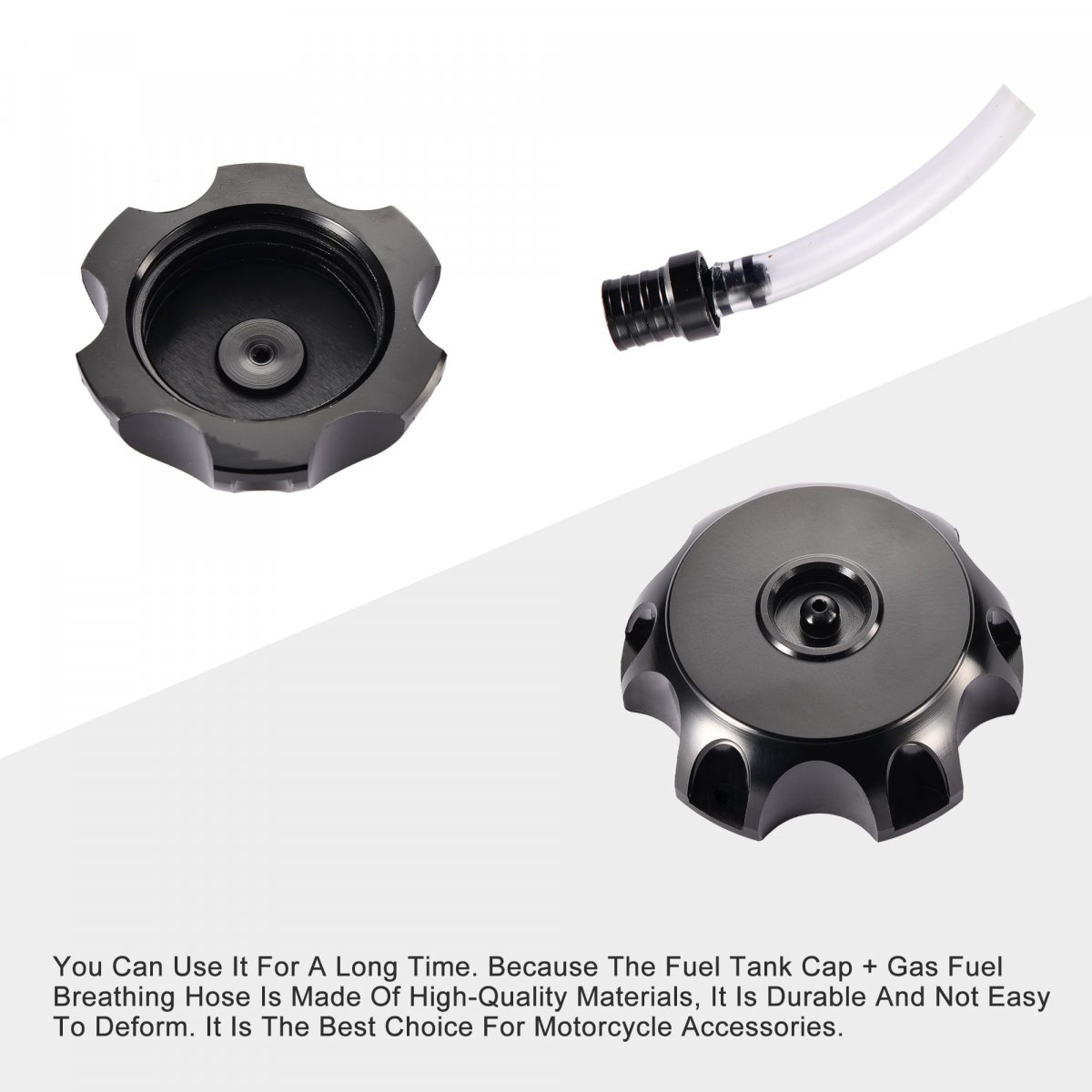 49 5mm Racing Gas Fuel Tank Cap Replacement For Ssr Thumpstar Ttr Kayo Taotao Kazuma Coolste 50cc-125cc Motorcycle Pit Bike