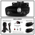 Acanii For 2019-2022 Ram 2500 3500 Oe Style Bumper Round Fog Lights Driving Lamps W Switch And Kits Pair Left Right