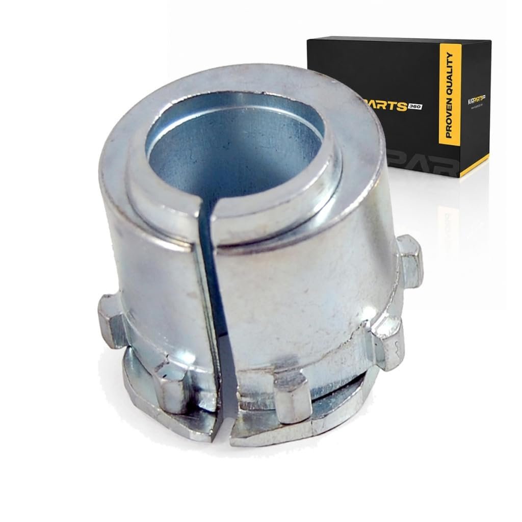 Alignment Caster Camber Bushing For 1999 2004 Ford F 450 Super Duty Adjustable Silver With 0 77 Inside Diameter And 1 4 In