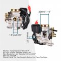 Goofit Pd18 18mm Carburetor For 4 Stroke Gy6 49cc 50cc Chinese Scooter 139qmb Moped Replacement Taotao Kymco Jonway Baja