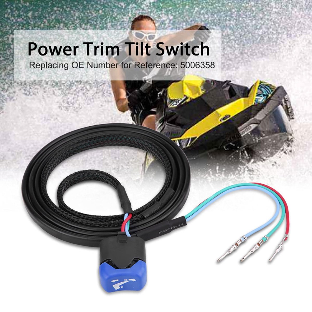 Brp Trim Switch Tilt Power Assembly Kit For Outboard Remote Control Box