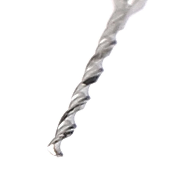 0 6mm Tip Spiral Flute Carbide Pcb Cnc Micro Drill Bits Carving Tool 10 Pcs