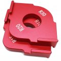 Set Of 2 Radius Jig Router Templates Corner Routing Aluminium Alloy Rounded Corners Bit For Woodworking R10 R15 R20 R30 