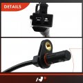 A-premium Abs Wheel Speed Sensor Compatible With Hyundai Models Elantra 2014-2016 1 8l 2 0l Rear Left Driver Side Replace