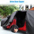 X Autohaux Ford Mustang Gt Bullitt Ecoboost Cover Car For 1994-2021 All Weather Protection With Zipper Black