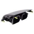 Motoku Set Of 3 Center Central Dashboard A C Outlet Air Vent Panel Bezel With Upper Side Left And Right Navigation Frame