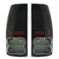 Hecasa Tail Lights Compatible With 2007-2013 Toyota Tundra Pickup Truck Led Rear Brake Lamps Assembly Driver And Passenger Side