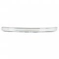 Kuafu Front Bumper Assembly Compatible With 1968-1973 Volkswagen Beetle Super Silvery Chrome Steel Heavy Duty Replacement For