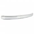 Kuafu Front Bumper Assembly Compatible With 1968-1973 Volkswagen Beetle Super Silvery Chrome Steel Heavy Duty Replacement For