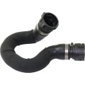 Upper Radiator Coolant Hose For Audi A6 And Quattro 2006 To 2011 4f0121101f Standard Black Round Rubber