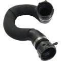 Upper Radiator Coolant Hose For Audi A6 And Quattro 2006 To 2011 4f0121101f Standard Black Round Rubber