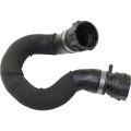 Upper Radiator Coolant Hose For Audi A6 And Quattro 2006 To 2011 4f0121101f Standard Black Round Rubber 