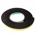 Uxcell 5pcs 10mm Width 8mm Thickness Eva Single Side Sponge Foam Tape 2 Meters Length For Door Window