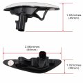 Njsbyl Mx-5 Miata Side Repeater Marker Lamps For Mazda Mx5 2016-2021 Led Turn Singal Light Kits Fender Driver Passenger Clear