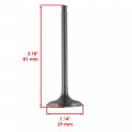 Caltric Intake And Exhaust Valve Compatible With Suzuki Dr-z400 Dr-z400e Dr-z400s Dr-z400sm 2000-2019