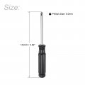 Uxcell Mini Phillips Screwdriver 5 0mm Cross Head With Black Handle For Small Appliances 10 Pcs
