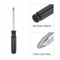 Uxcell Mini Phillips Screwdriver 5 0mm Cross Head With Black Handle For Small Appliances 10 Pcs
