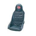 Jaz Products 150-301-01 Black Vinyl Drag Race Seat Cover 