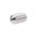 Uxcell 50pcs M4x8mm Internal Hex Socket Set Grub Screws Cone Point 304 Stainless Steel Screw