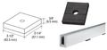Crl Aluminum Base Shoe Drain Blocks In Black 