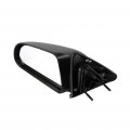 Ocpty Black Left Side Mirror Fit For 2006-2009 Mitsubishi Raider Textured Glass Manual Non-folding