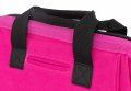 Dickies 12-inch Durable Canvas Work Bag For Painters Carpenters And Builders Heavy-duty Zipper Reinforced Handles Pink 57148 