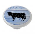 Gotham Decor Farmhouse Country Cow Ceramic Drawer Knob 