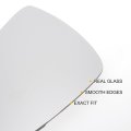 Car Rearview Left Driver Side Mirror Glass Replacement W Backing Plate Convex Heated White For Ford Focus 2018-2023